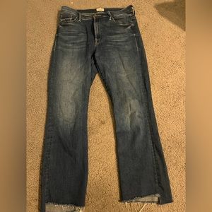 Mother  Insider crop step hem size 29 Sweet and Sassy